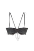 ASH FLOWER DETAILED CROP TOP